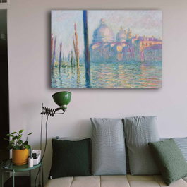 Wallity Pintura en Lienzo Claude Monet 70 x 100 cm